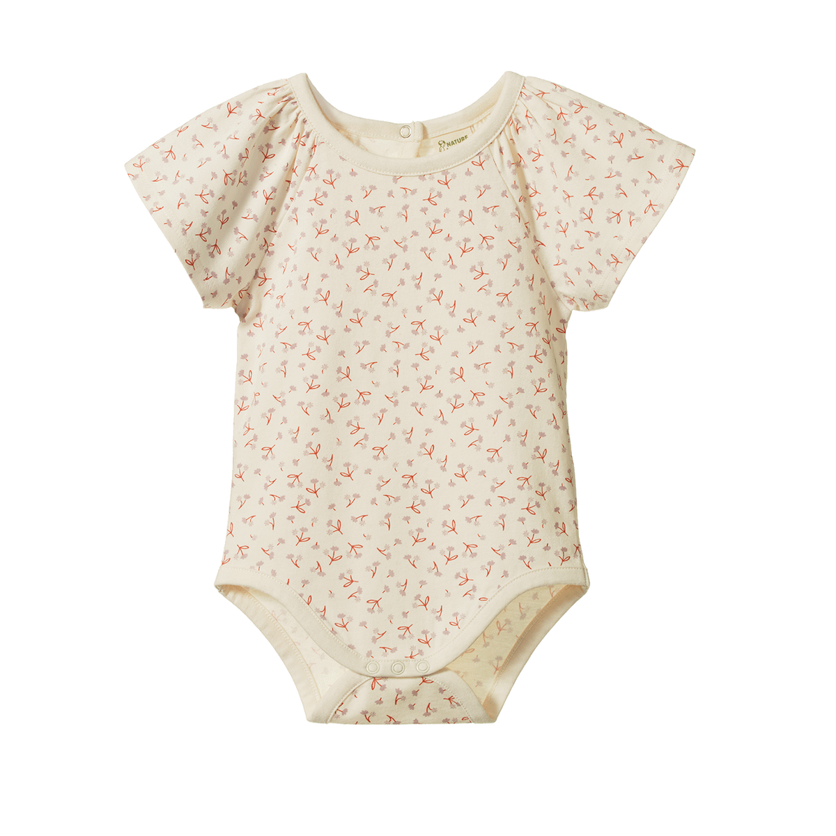 Nature Baby FAYE BODYSUIT in Dandelion Print
