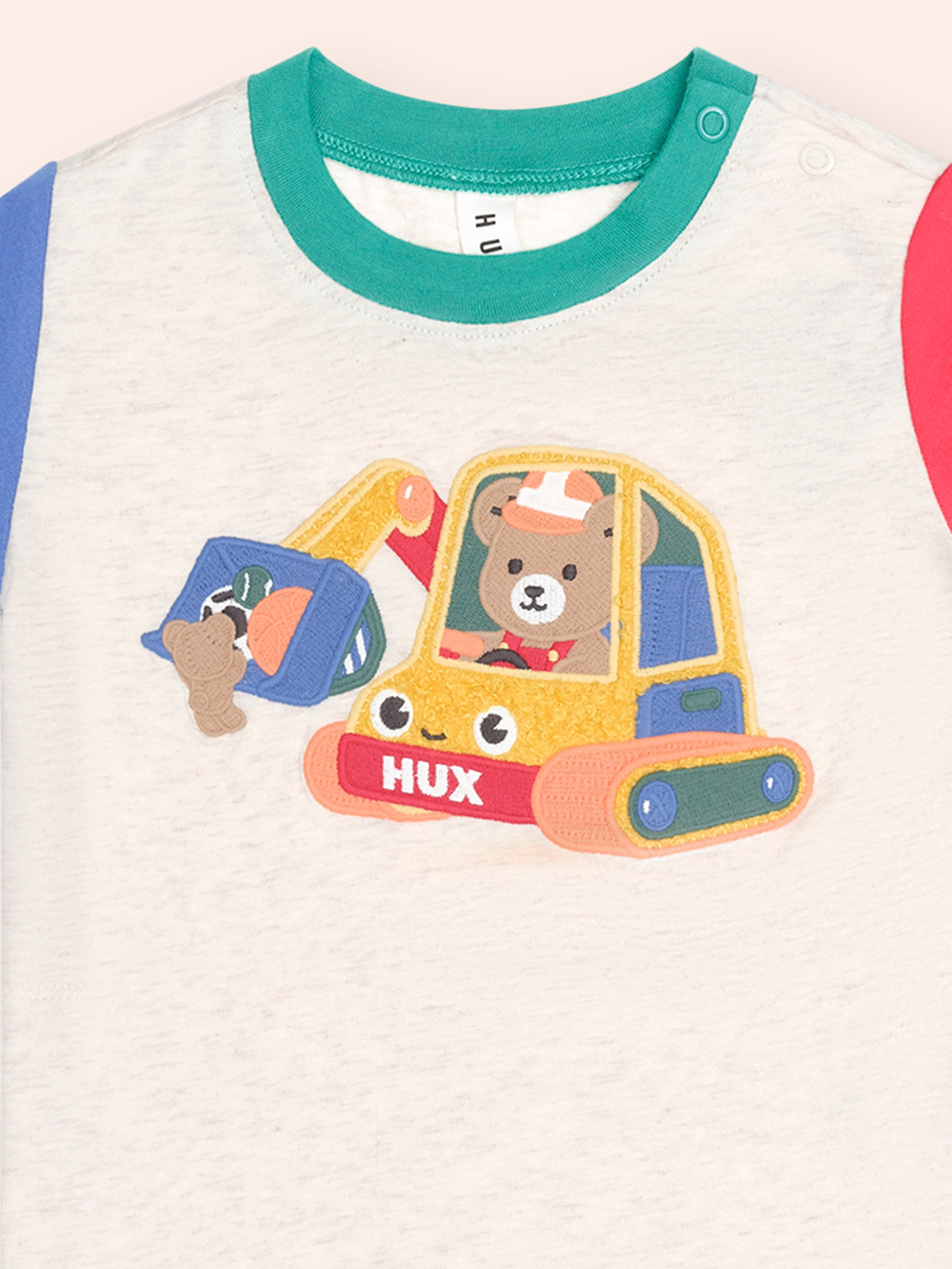 HUXBABY EXCAVATOR HUX SPLICED TEE in MULTI