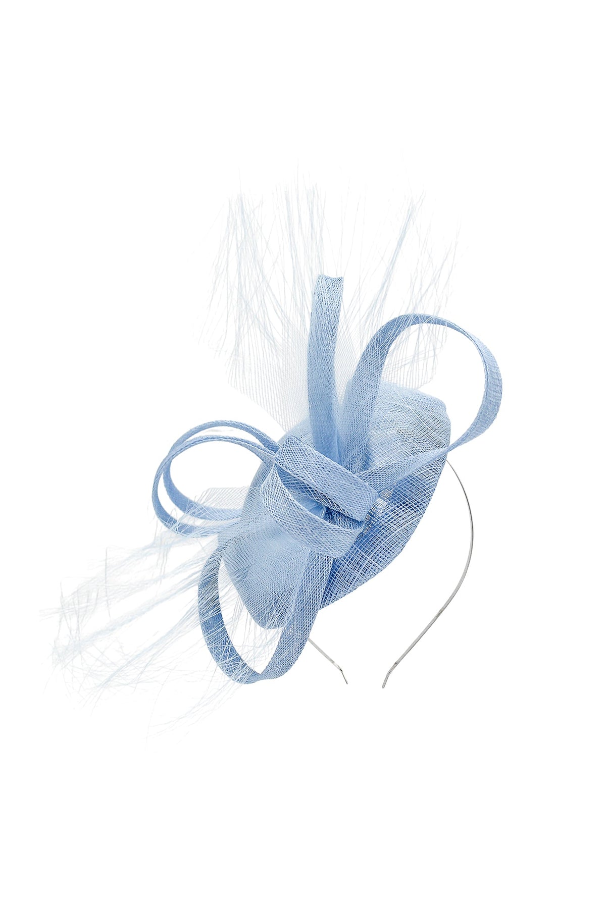 Morgan & Taylor Fallon Fascinator in Blue in Blue
