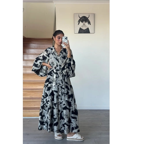 Jatea the Label - Bella Dreams Maxi Dress  - Black