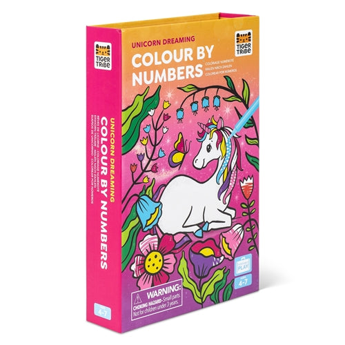 Tiger Tribe - Colour By Numbers - Unicorn Dreaming