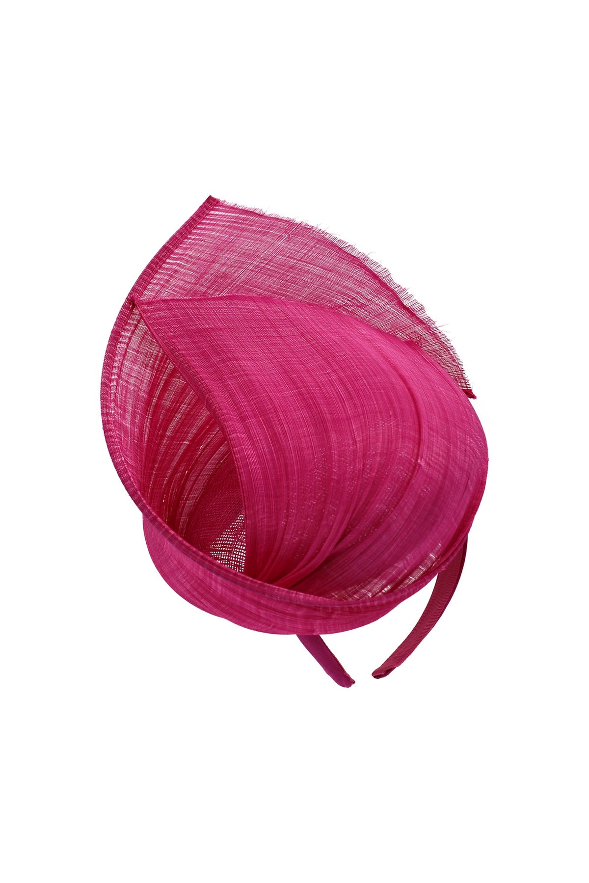 Morgan & Taylor Vanya Fascinator in Hot Pink in Pink