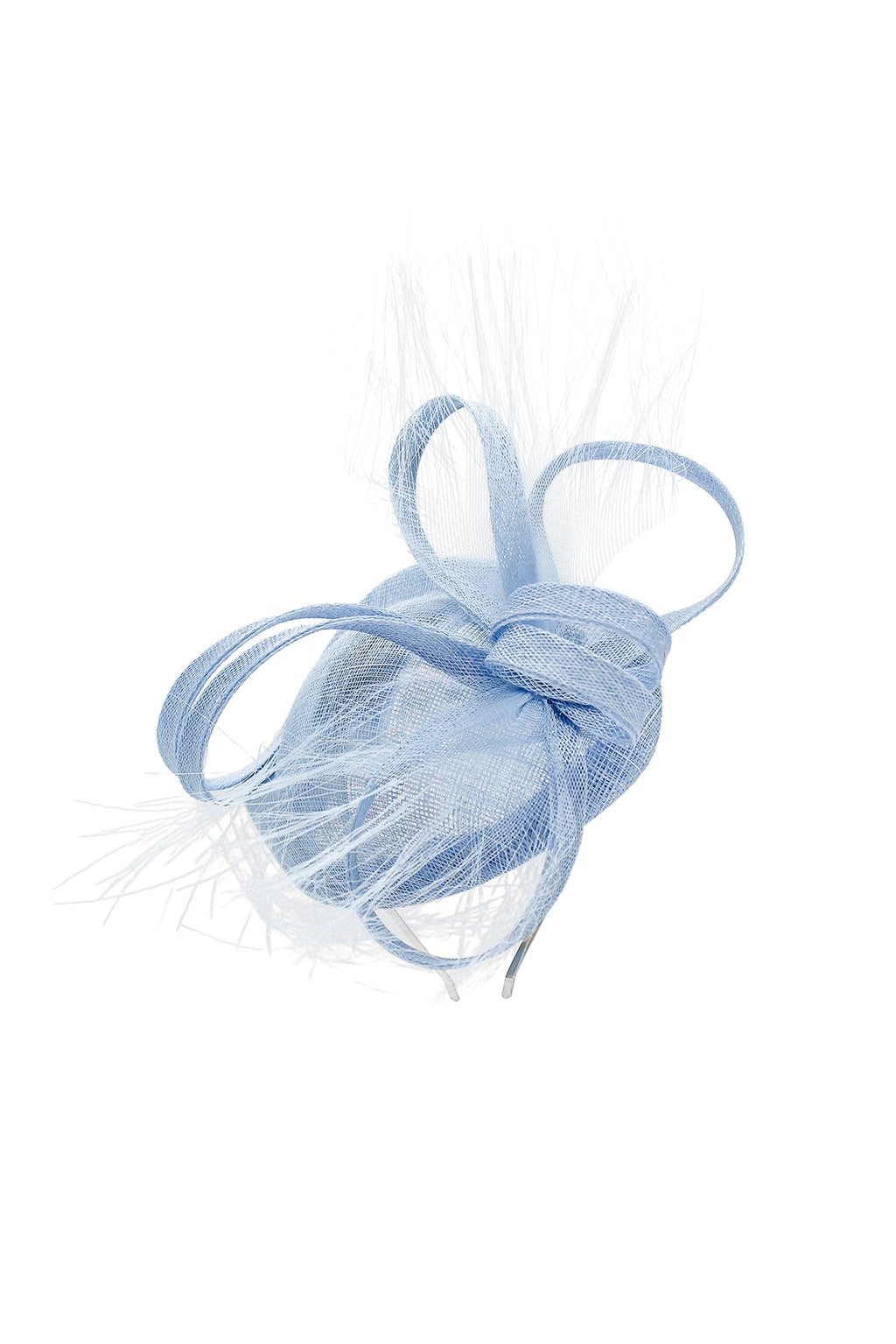 Morgan & Taylor Fallon Fascinator in Blue in Blue