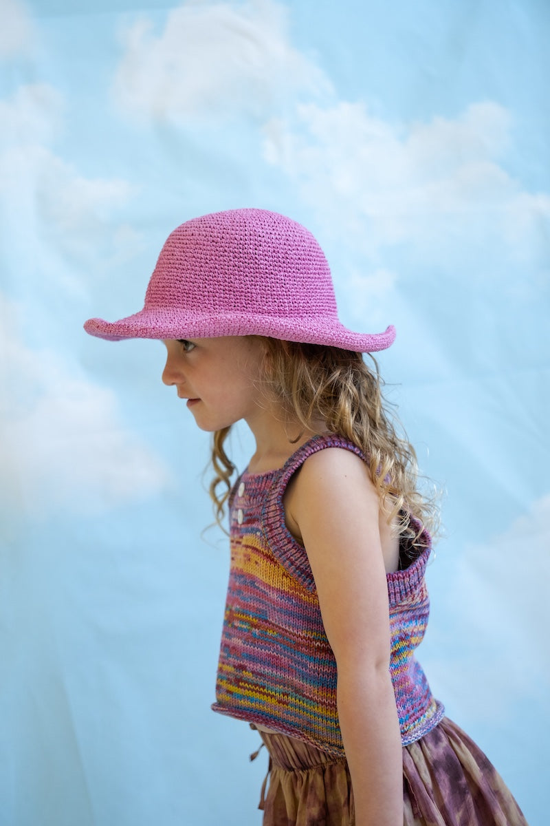 Grown Crochet Adjustable Hat - Floss in Default Title