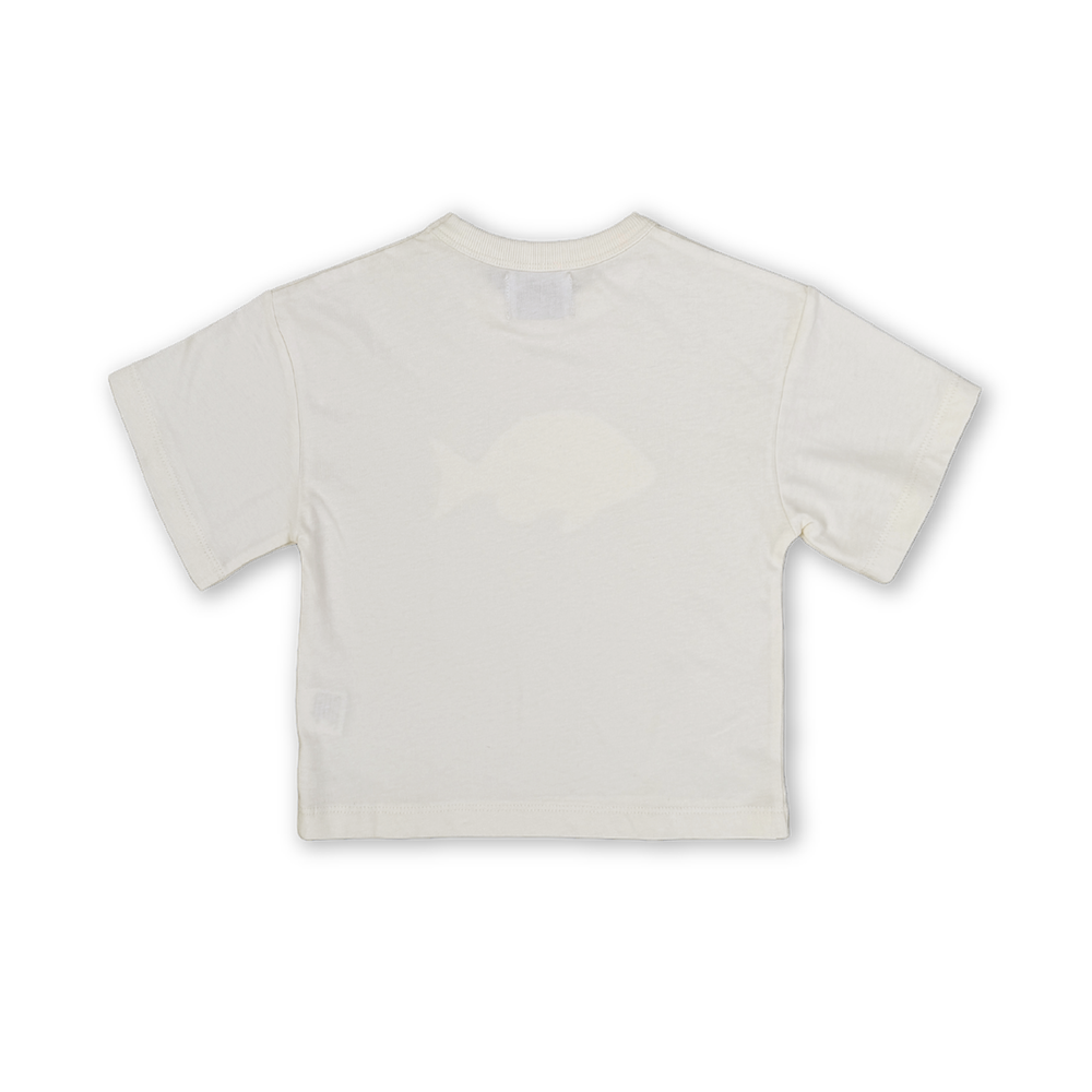 Grown Perch Fish Tee - Cream in Single