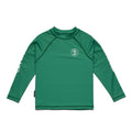 Crywolf LONG SLEEVE RASH VEST Sea Green in Single