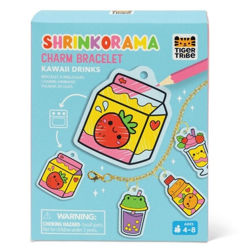 Tiger Tribe - Shrinkorama - Charm Bracelet - Kawaii Drinks
