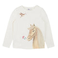 Bebe - Winnie Horse Organic LS Tee (3-7)