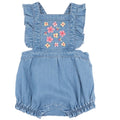Fox & Finch - Embroidered Denim Romper (000-2)