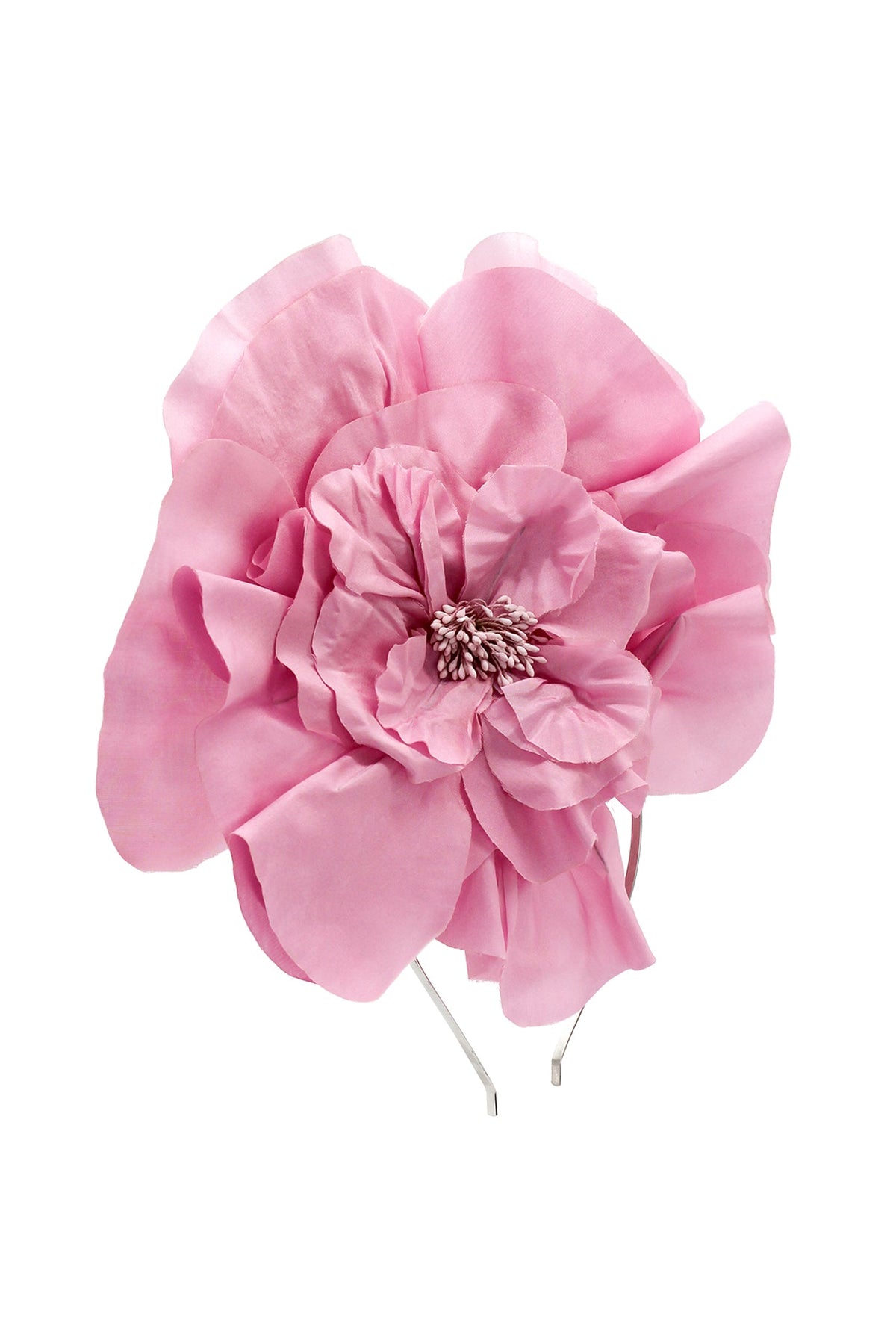 Morgan & Taylor Cindy Fascinator in Candy Pink in light pink
