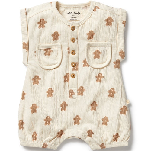 Wilson & Frenchy - Spice & Nice Organic Crinkle Growsuit (WFS25)