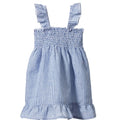 Nature Baby - Gala Dress - Blue Stripe (NBSS25)