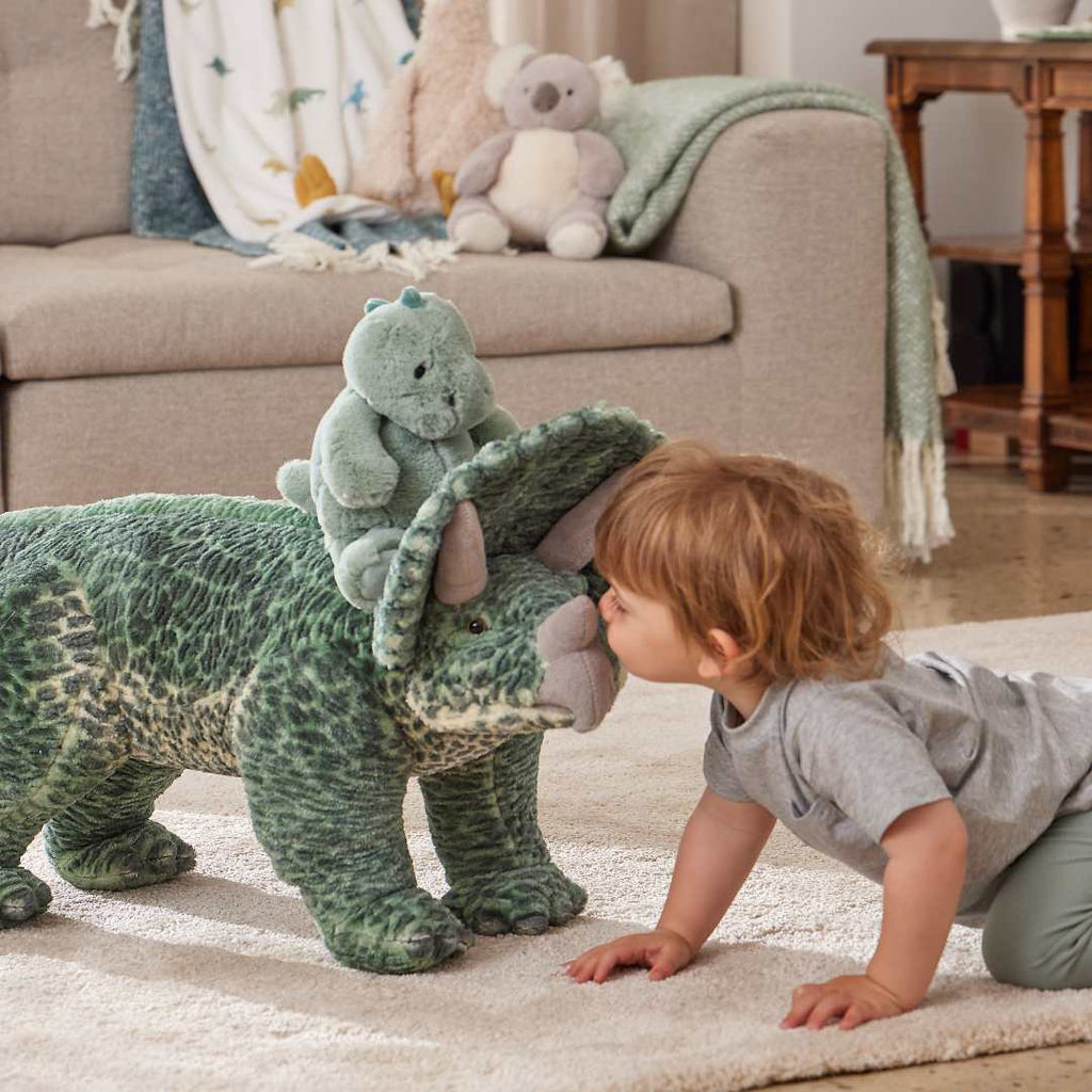 Jiggle & Giggle Rex Dinosaur in Green
