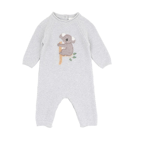 Bebe - Bailey Koala Knitted Romper (BW25)