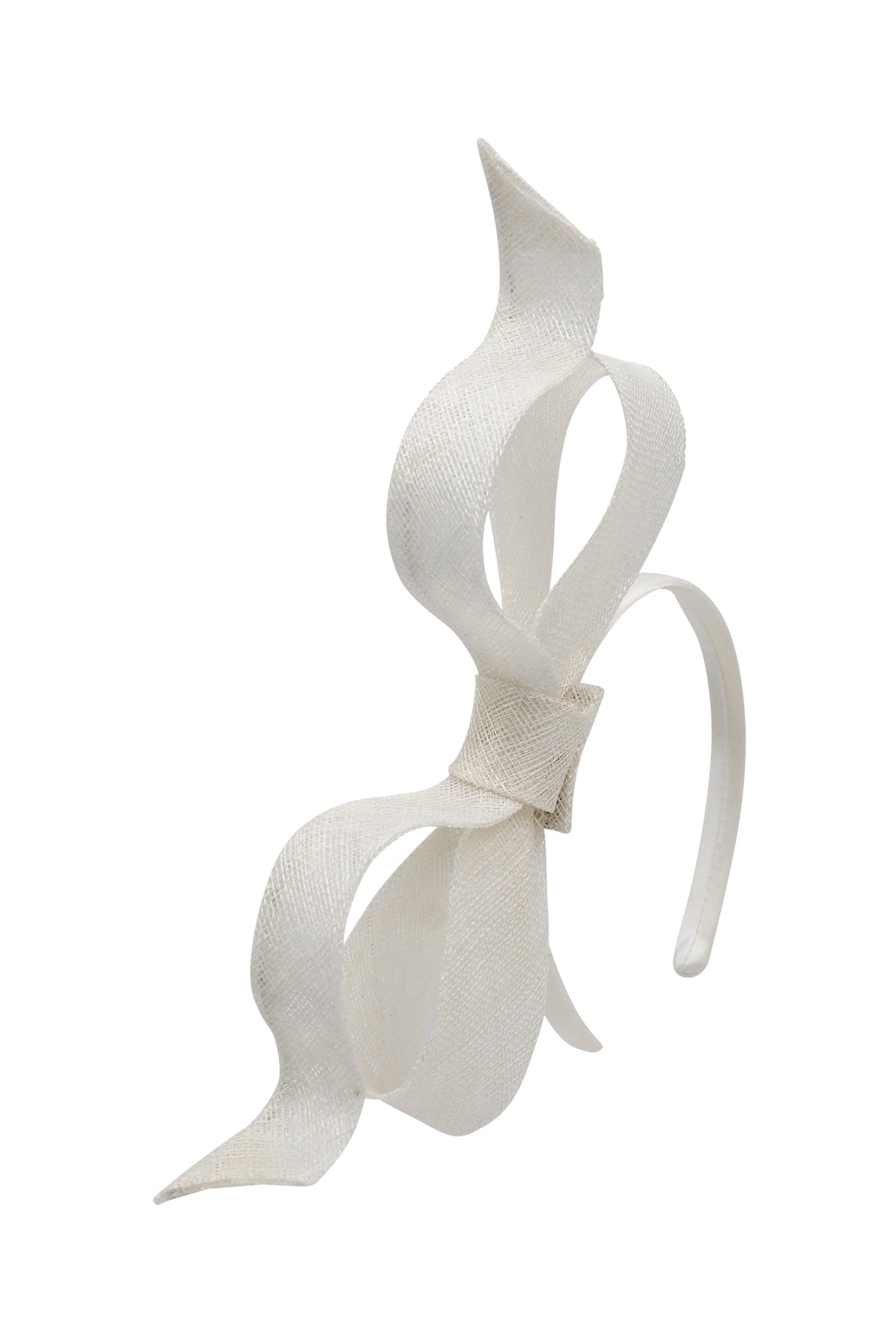 Morgan & Taylor Sutton Fascinator in White in White