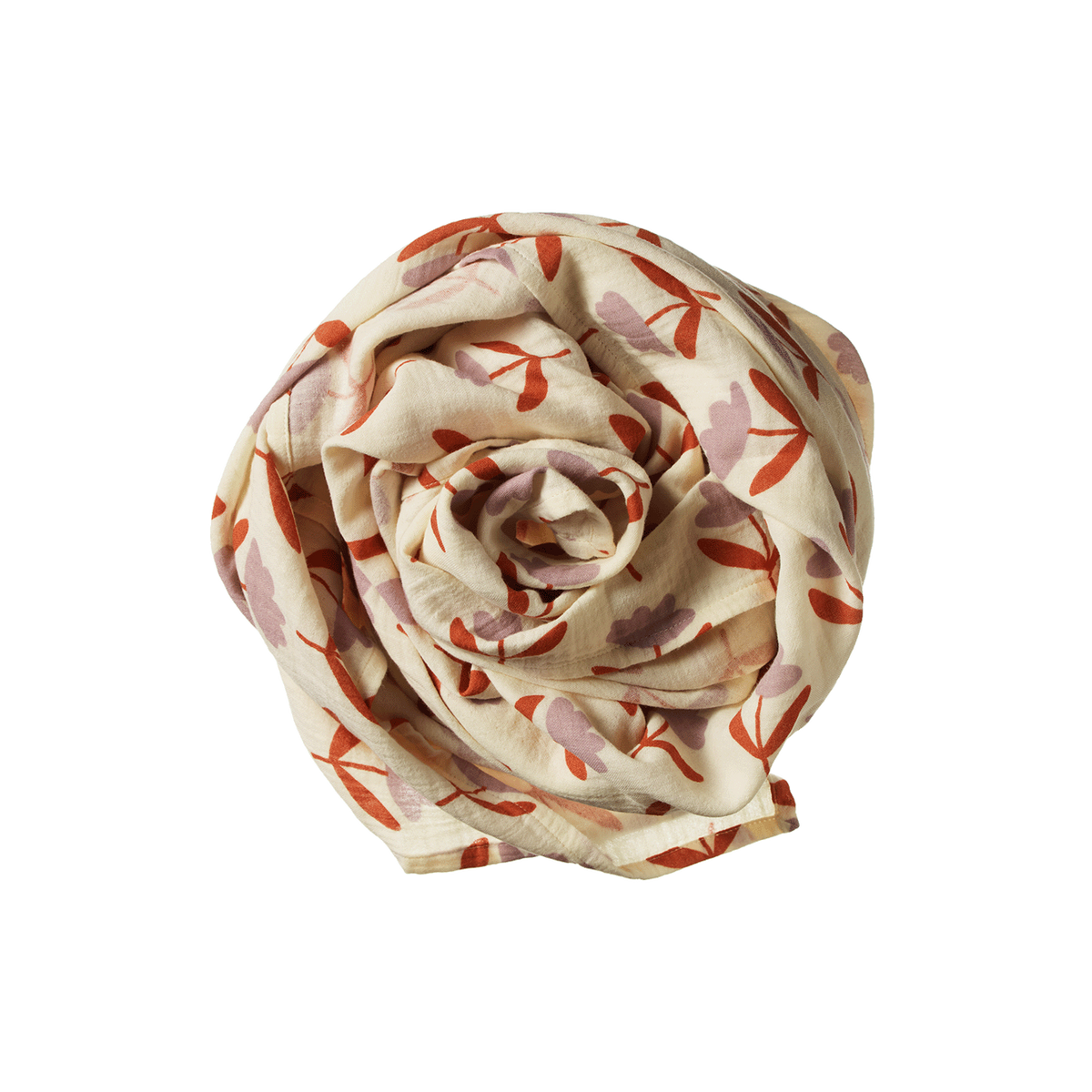 Nature Baby MUSLIN WRAP in Fleurette Print