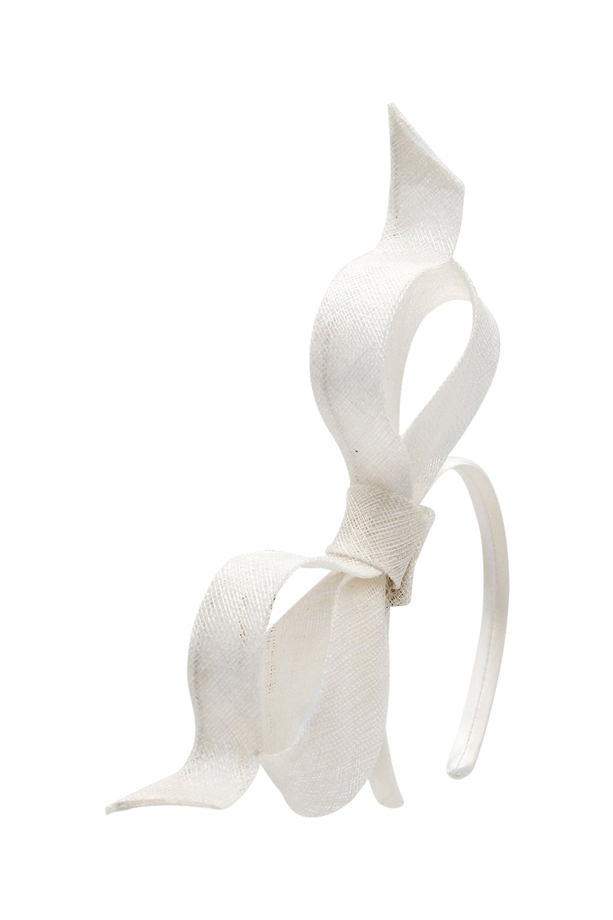 Morgan & Taylor Sutton Fascinator in White in White