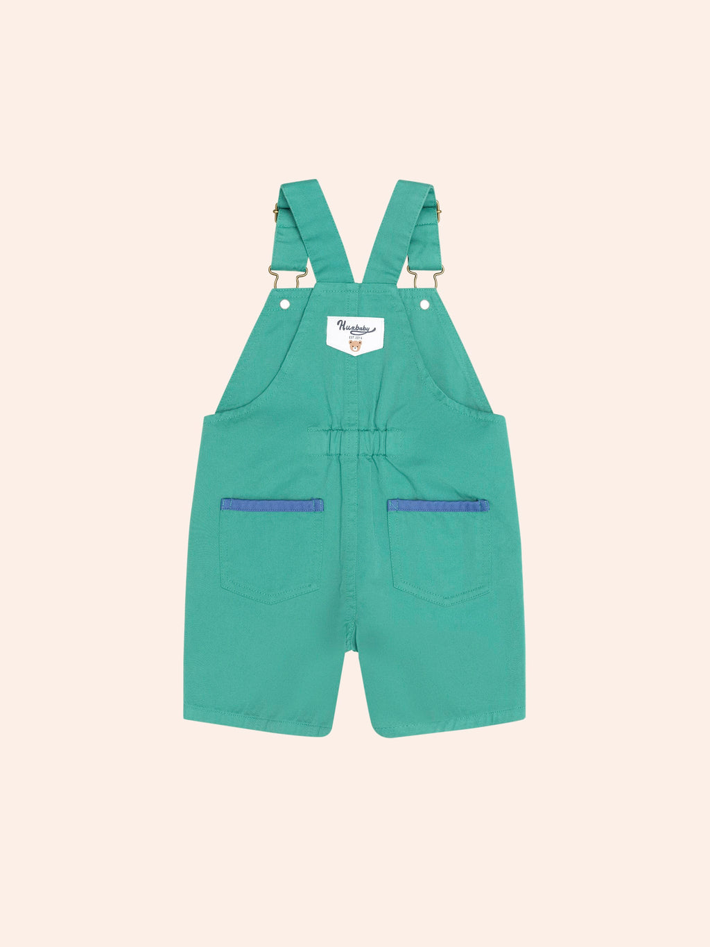 HUXBABY Vintage Green Hux Shortall in VINTAGE GREEN