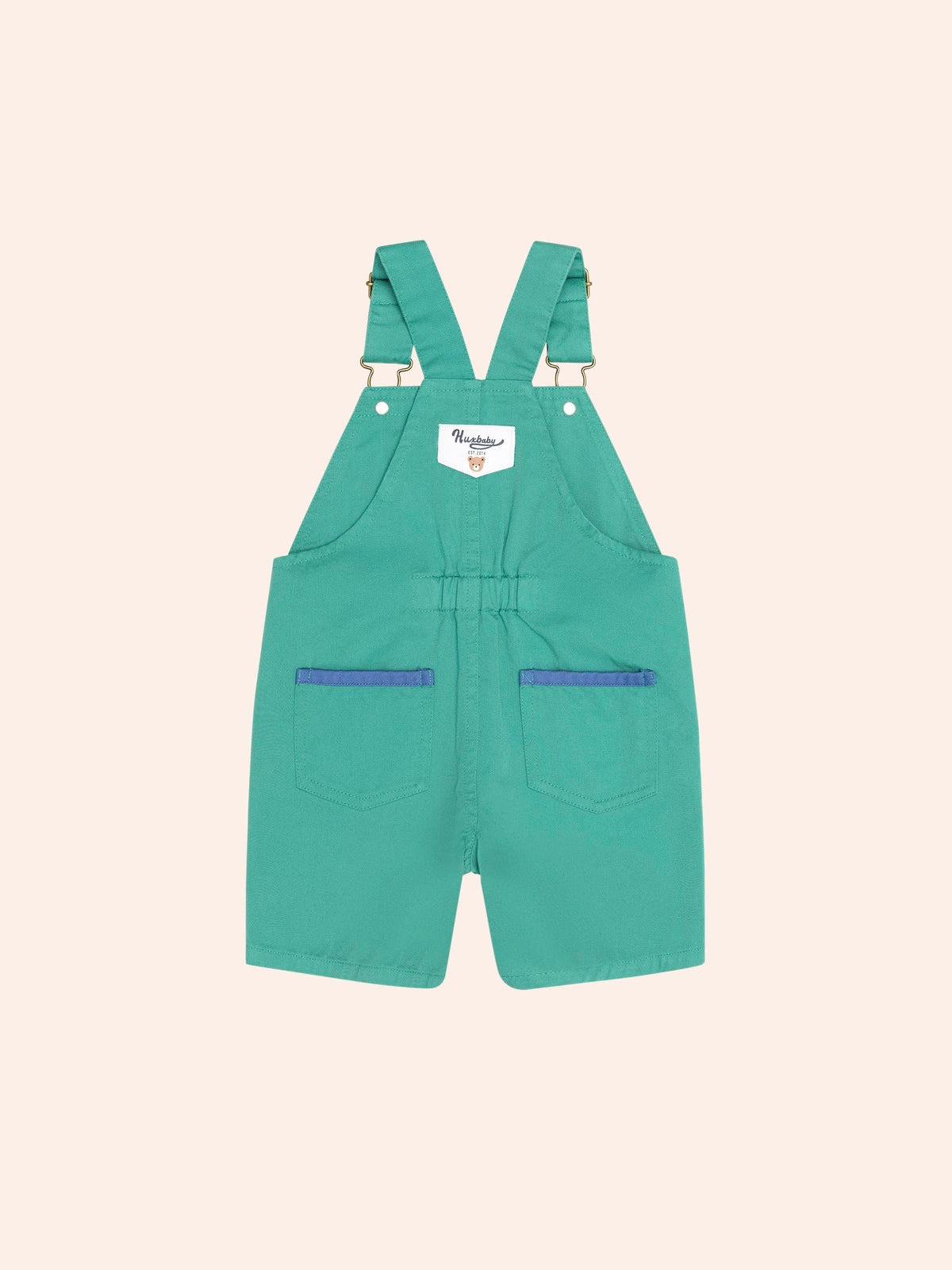 HUXBABY Vintage Green Hux Shortall in VINTAGE GREEN