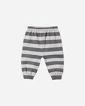 Quincy Mae Oversized Sweatpants Midnight Stripe in MIDNIGHT