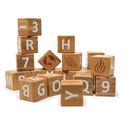 Kinderfeets - Bamboo ABC Blocks