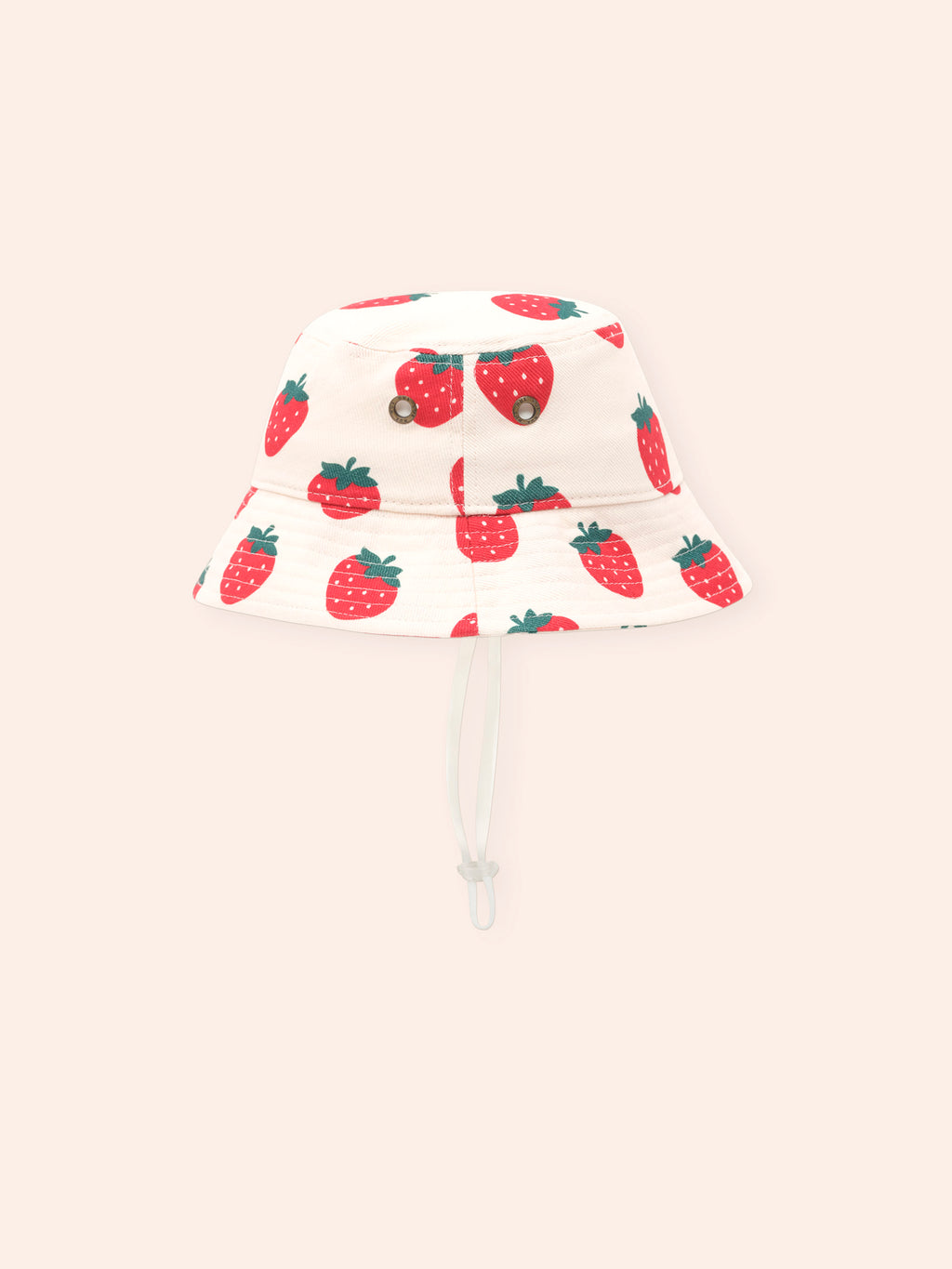 HUXBABY STRAWBERRY BUCKET HAT in MULTI STRAWBERRY
