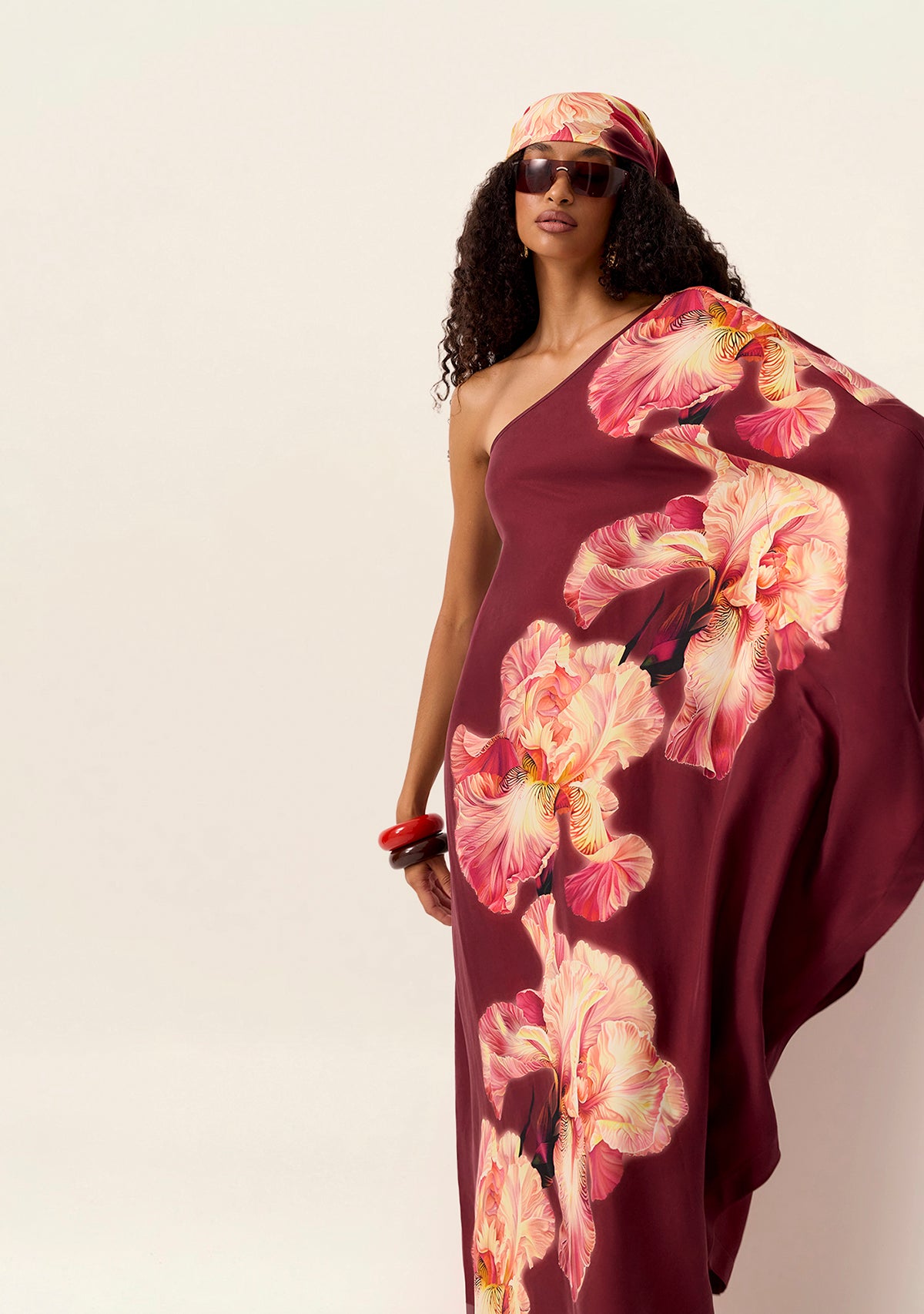 MOS The Label Iris Kaftan in Print
