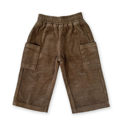 Grown - Organic Cord Pocket Pant - Espresso