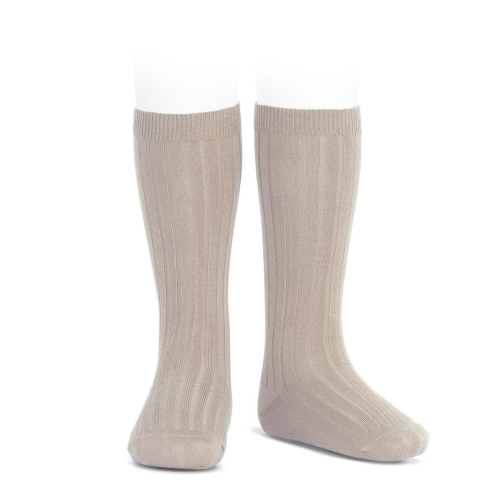 CONDOR - Rib Knee High Sock (334 Piedra)