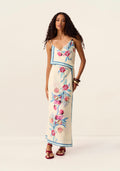 MOS The Label Tulip Wrap Dress in Print