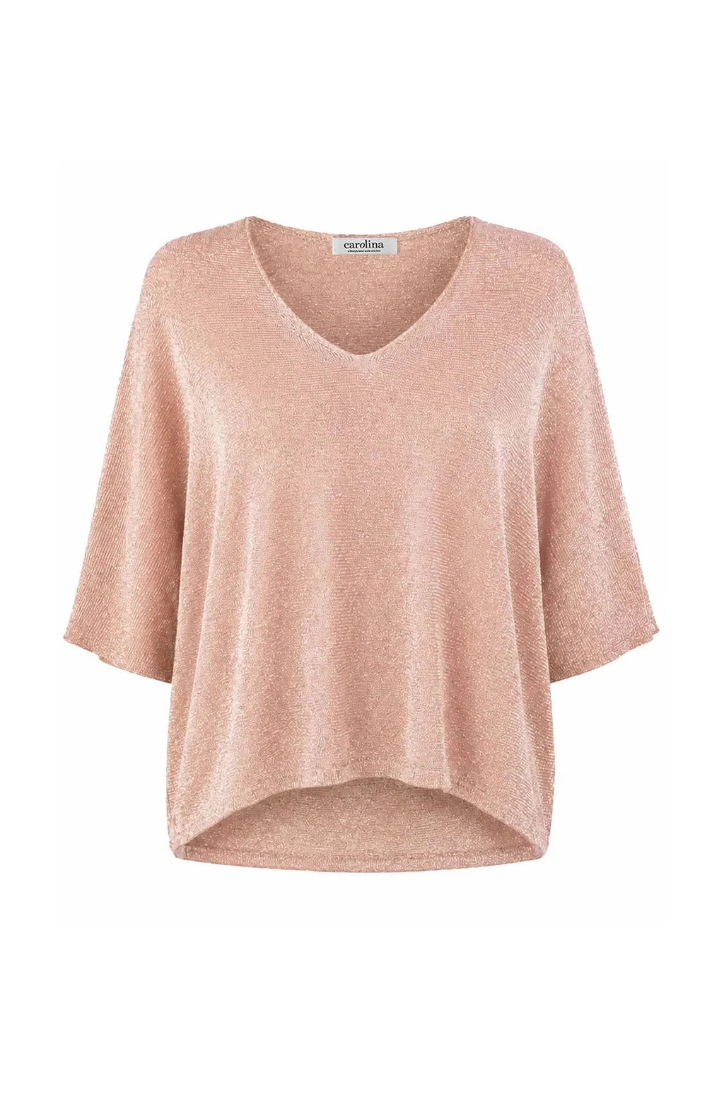 Carolina Dawn Knitted Top Blush in Default Title
