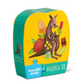 Crocodile Creek - Mini Puzzle 12pc - Kangaroo & Joey