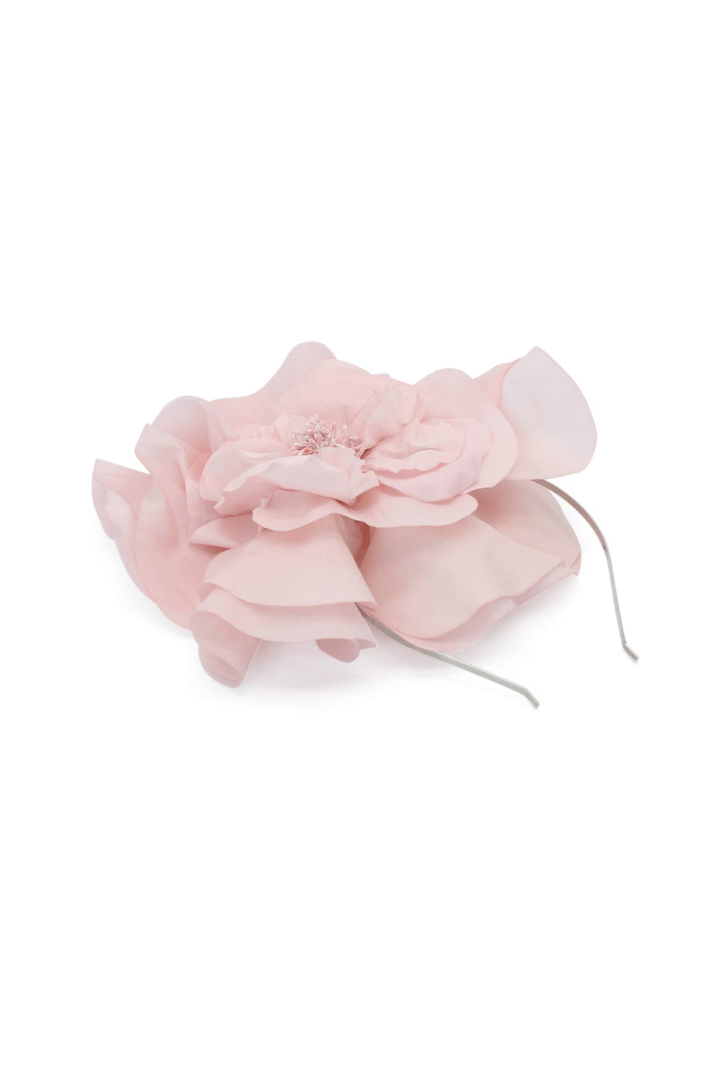 Morgan & Taylor Cindy Fascinator in Pale Pink in light pink