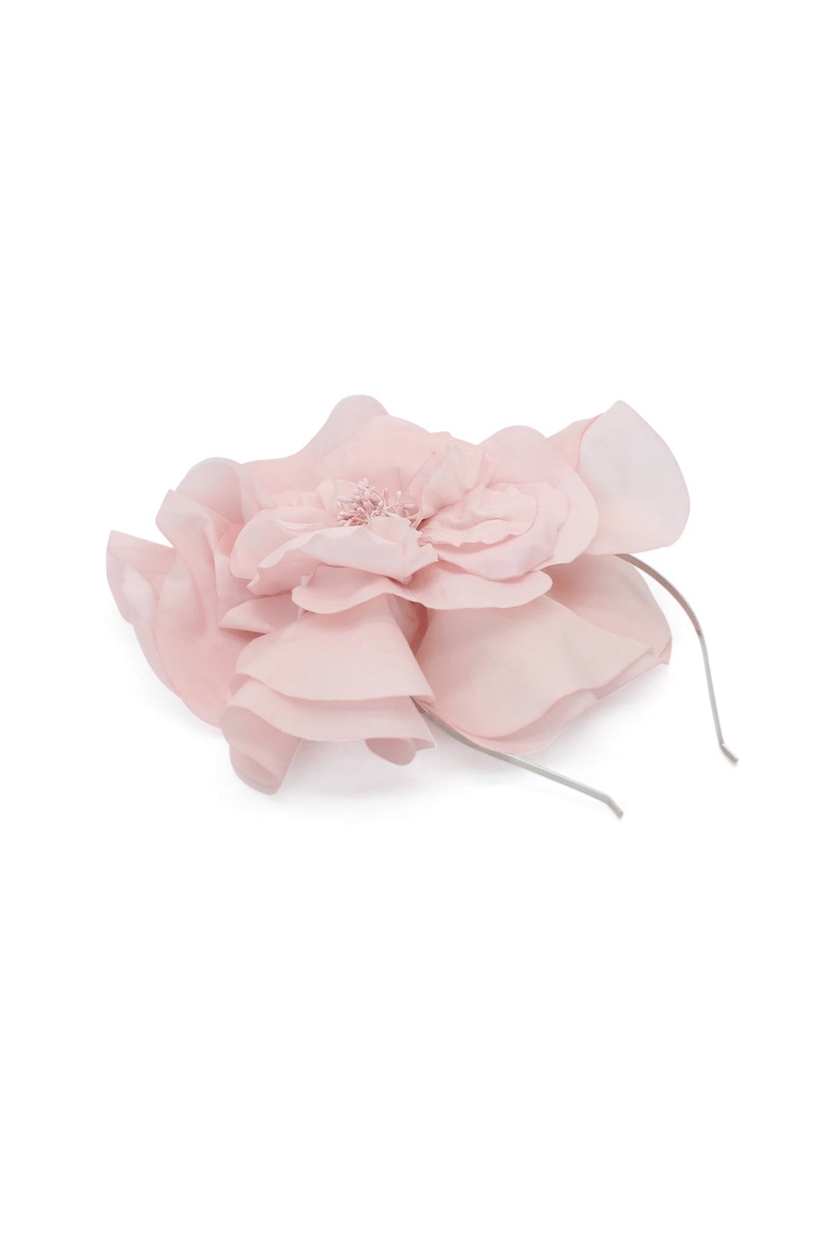 Morgan & Taylor Cindy Fascinator in Pale Pink in light pink