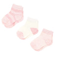 Bebe - 3pk Socks - Pink Multi