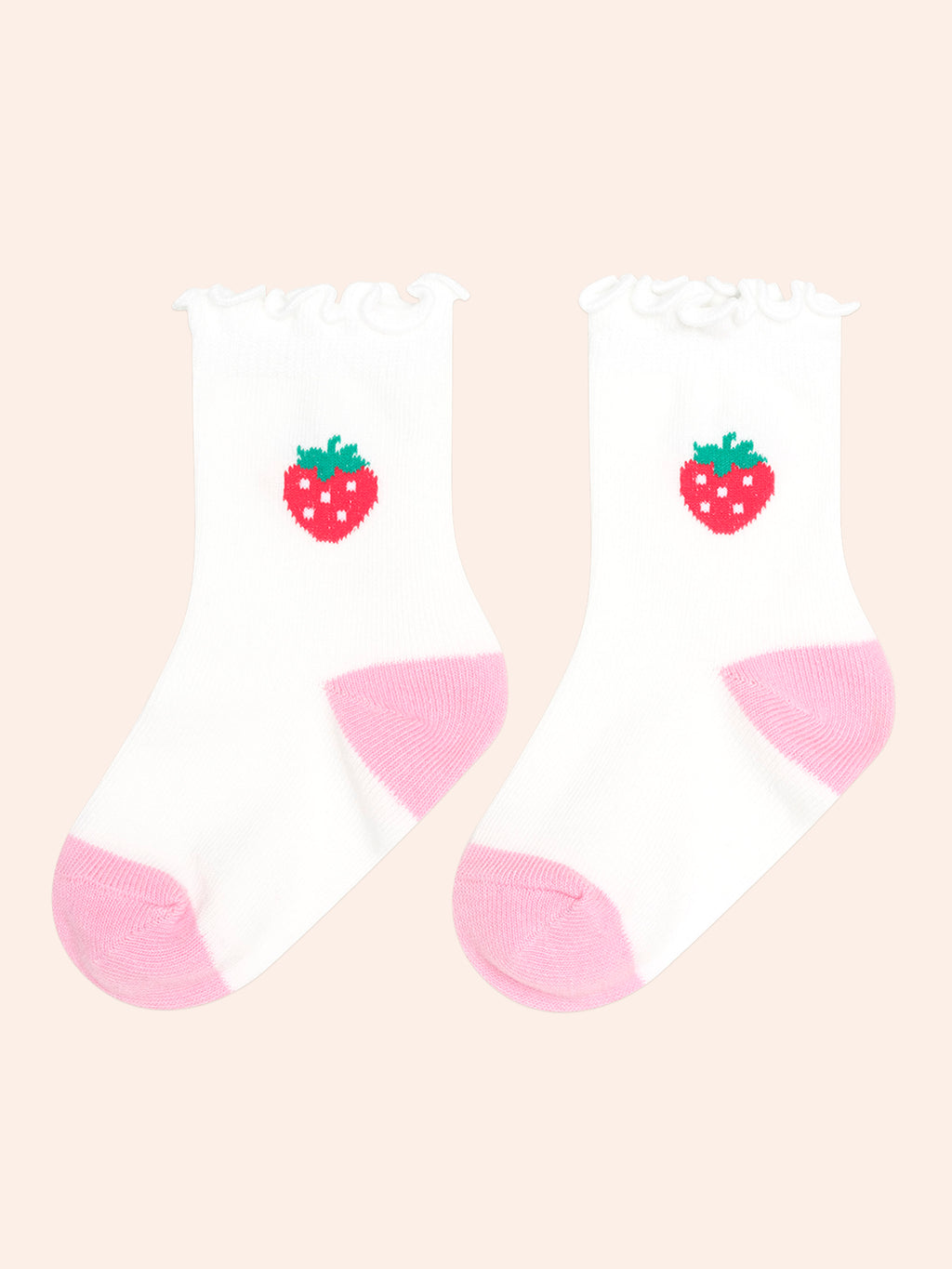 HUXBABY 3PK GIRLS FRILL SOCKS in MULTI