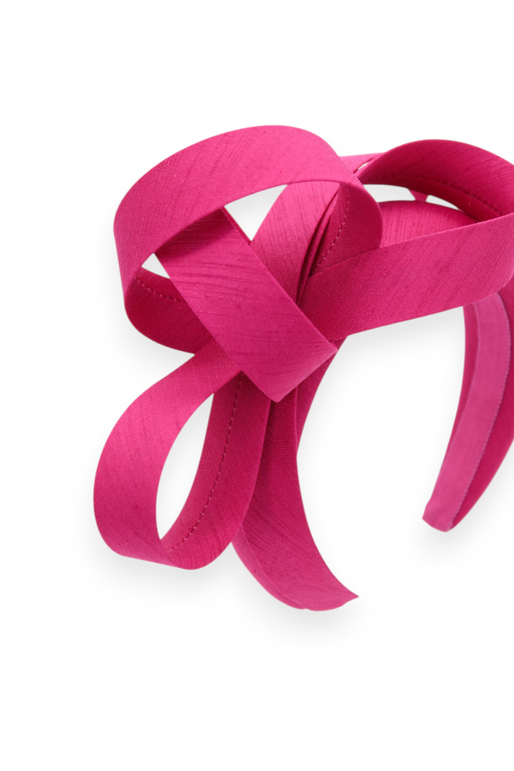 Morgan & Taylor Mel Fascinator in Hot Pink in hot pink