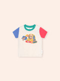 HUXBABY EXCAVATOR HUX SPLICED TEE in MULTI