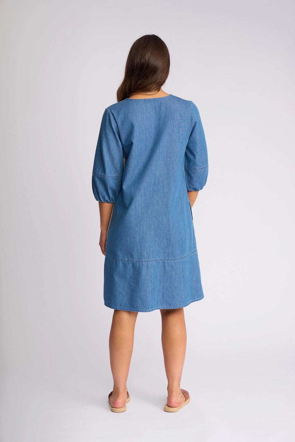 Vassalli Nevada Dress - Surf Blue in Surf Blue