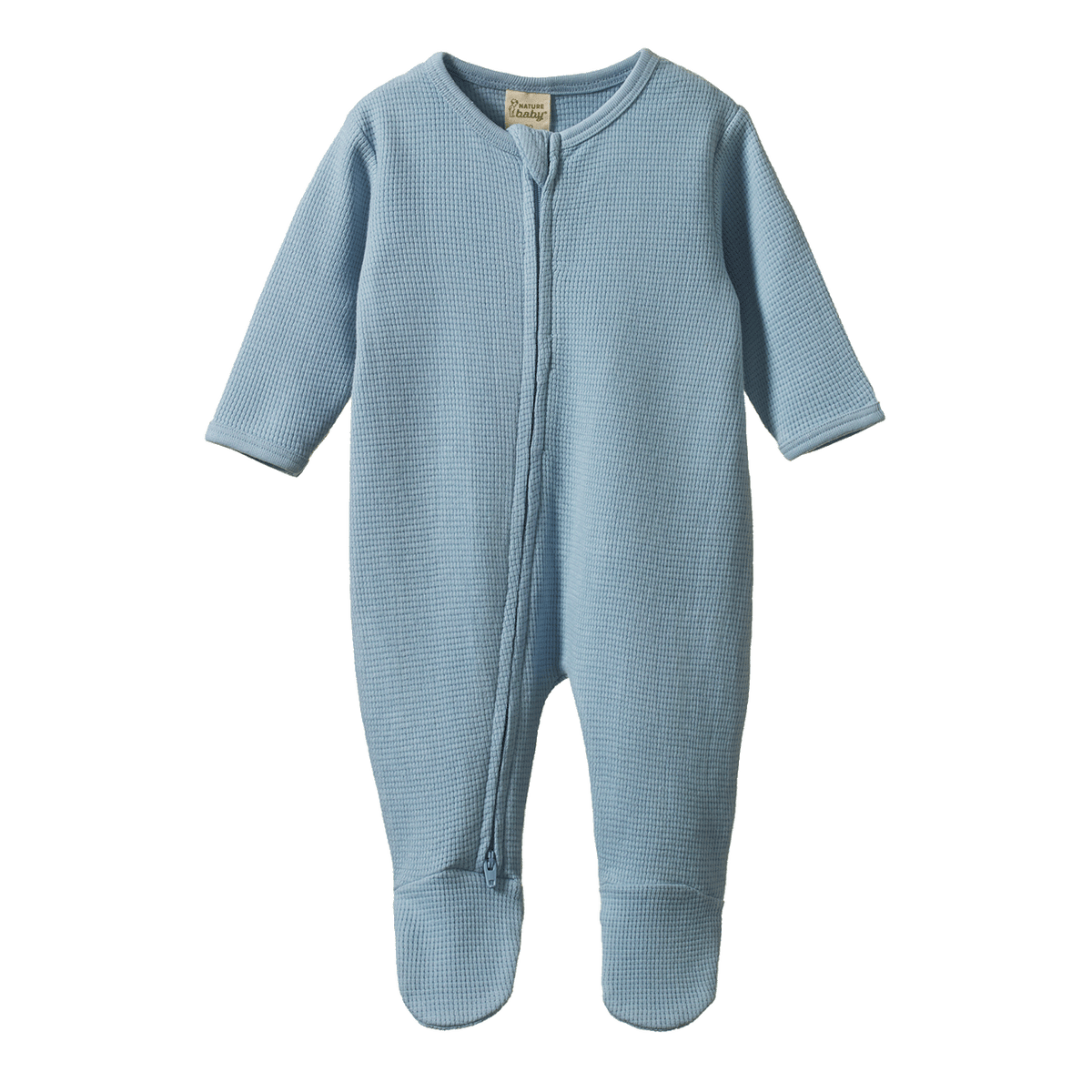 Nature Baby DREAMLANDS SUIT WAFFLE in Celestial Blue
