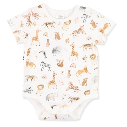 Bebe - Billie Print Organic Bodysuit