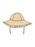 Nature Baby ANNABELLE SUNHAT in Buttercup