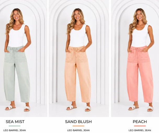 Monaco - Leo Barrel Jeans