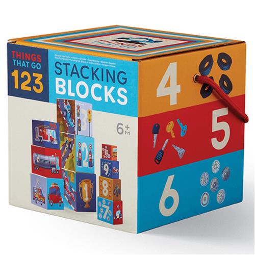 Crocodile Creek - Stacking Blocks - Things That Go 123
