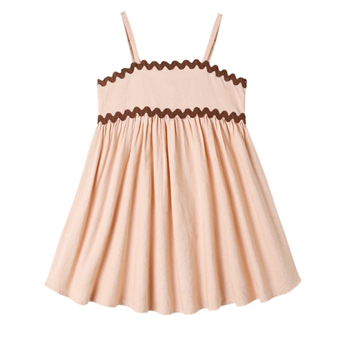 Rylee + Cru - Ric Rac Dress - Blush (RCSS26)