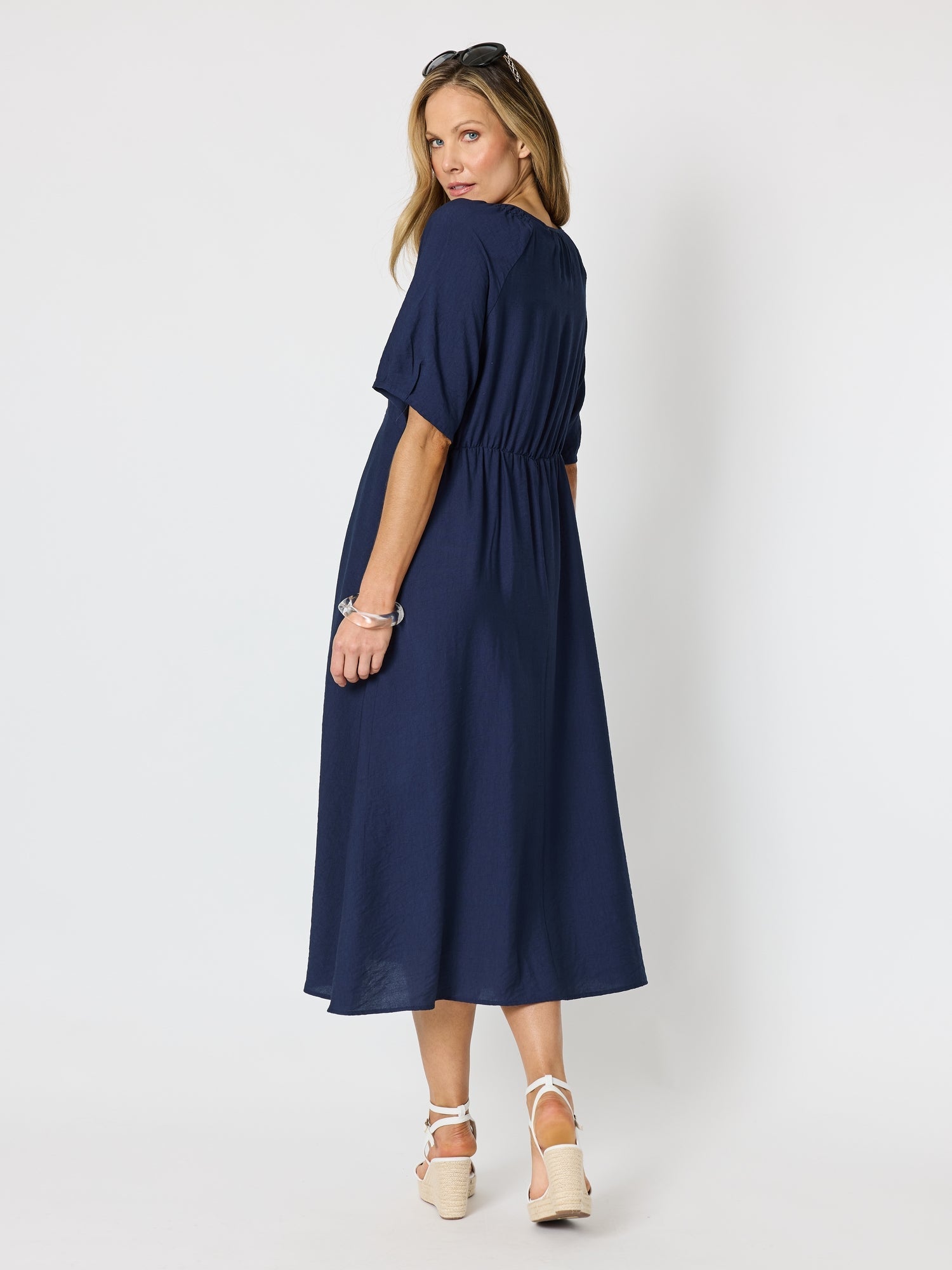 Clarity Marina Dress - Navy in Navy