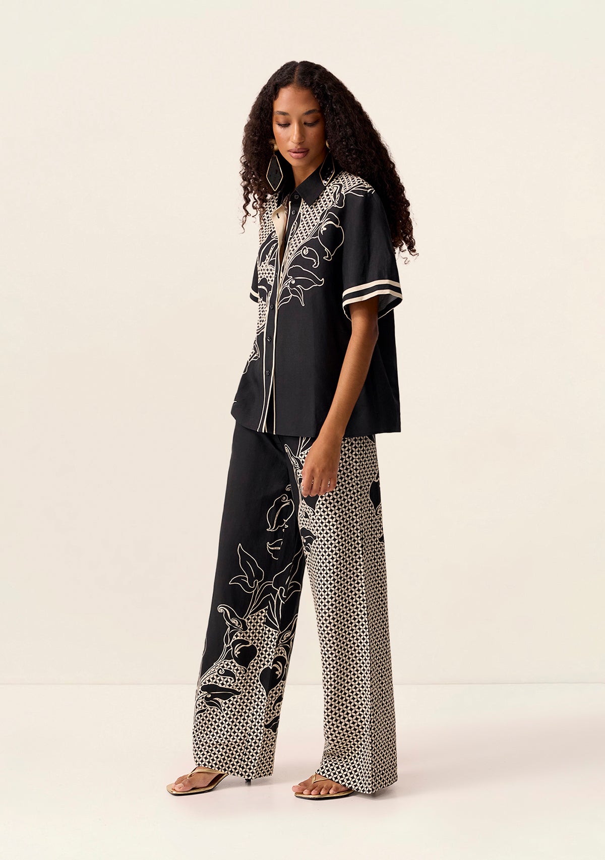 MOS The Label Lily Shirt in Print