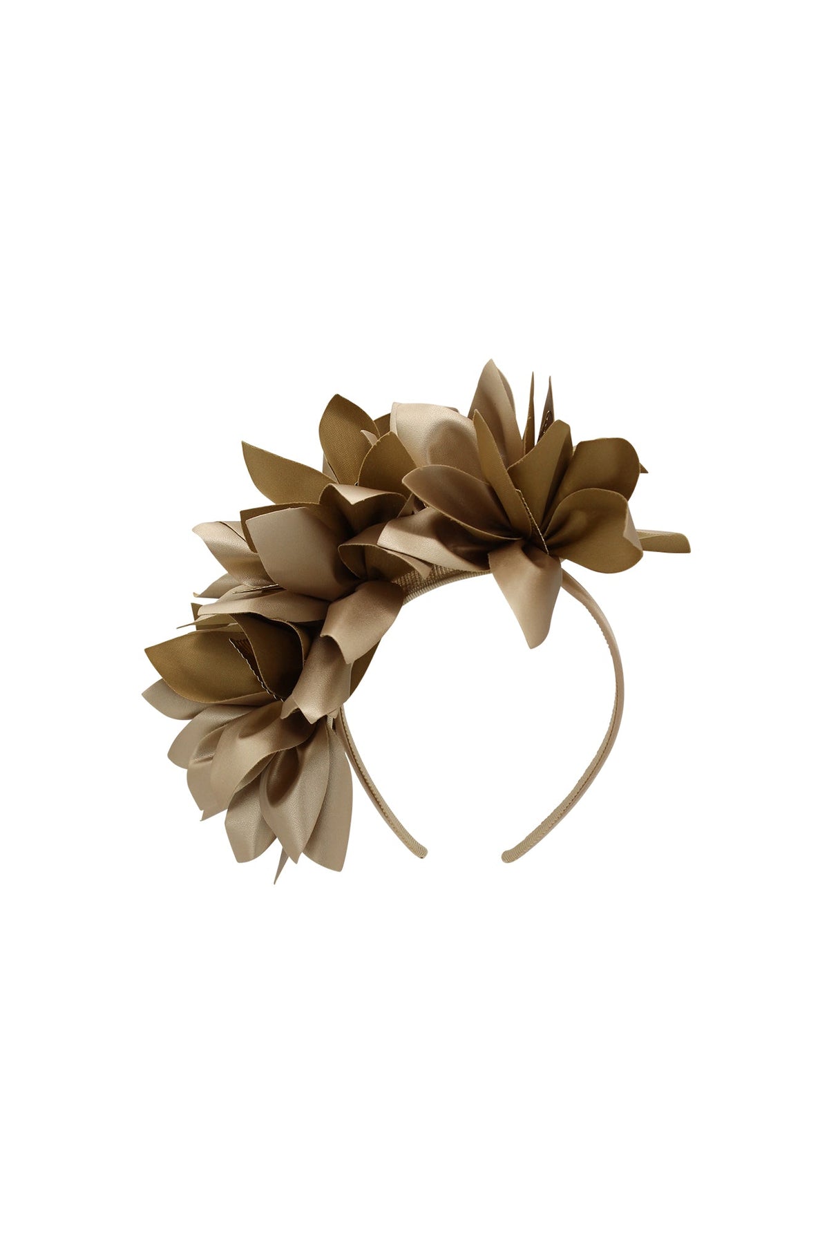 Morgan & Taylor Devon Headpiece in Gold in gold