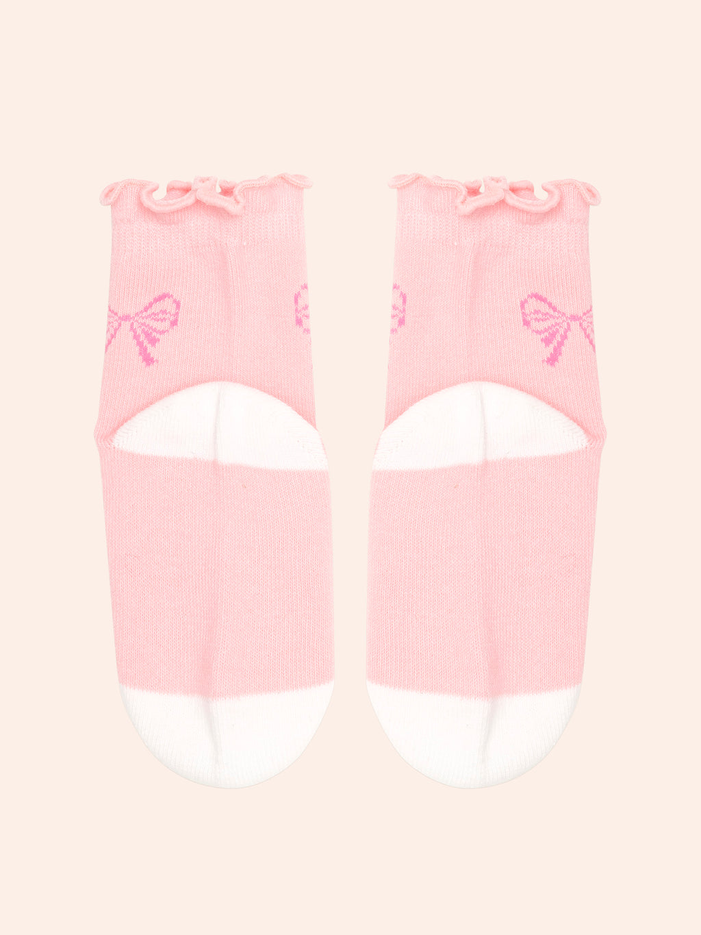 HUXBABY 3PK GIRLS FRILL SOCKS in MULTI