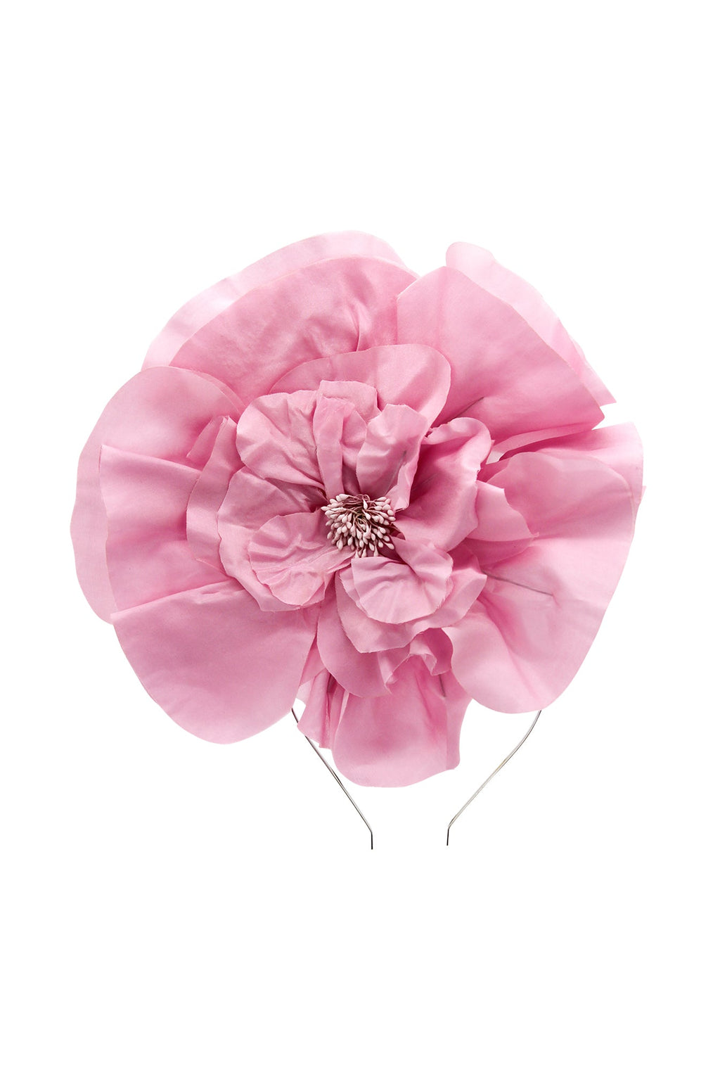 Morgan & Taylor Cindy Fascinator in Candy Pink in light pink